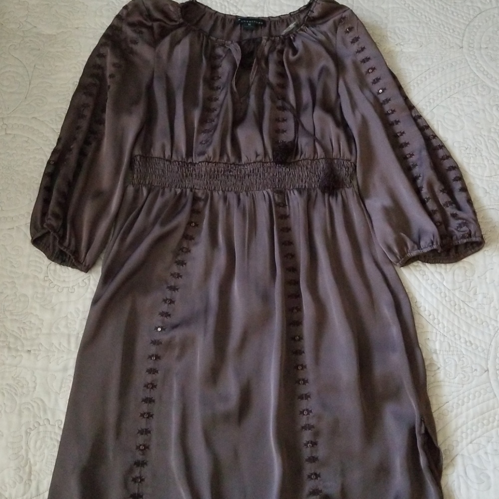 Brown Boho Style Dress